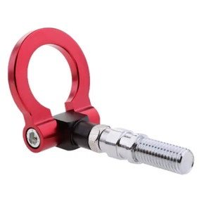 Rennsport Abschlepphaken Abschleppöse Aluminium Tow Hook Japanische Auto-Rot - Bild 1 von 11