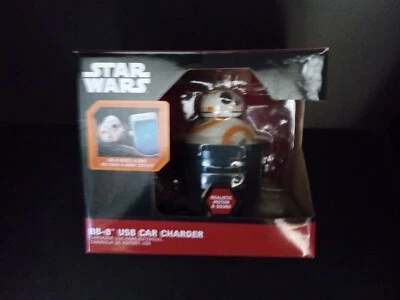 Star Wars Droid Robot Disney USB Cargador de Coche BB-8 2 Puertos de Carga USB Foto 1 de 4