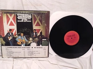 Stonewall Jackson Live At The Grand Ole Opry vinyl LP Columbia C 30469 PROMO - Picture 1 of 6