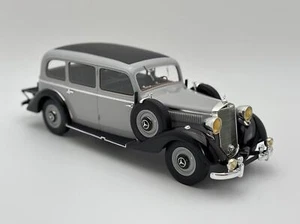 Bos 1/18 Mercedes 260D Pullman Grey 1937 Resin Unopenable Car Model - Picture 1 of 15