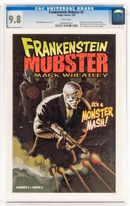 9.8 CGC Frankenstein Mobster #2 cover A Mark Wheatley Image 2004 🔥 - Picture 1 of 6