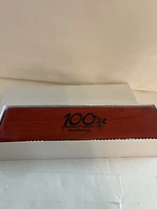 Disney Mickey Mouse Watch! 100th Anniversary! With Wood Box Original Japan - Picture 1 of 15