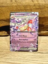 Laschoking ex 086/193 Entwicklungen in Paldea Pokemon Karte Deutsch