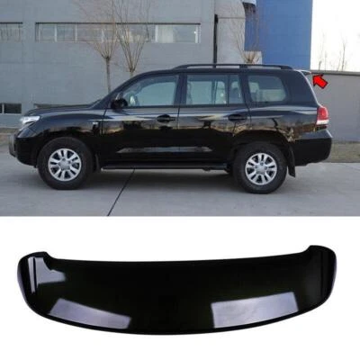 Glossy Black Rear Trunk Spoiler Wing Flap 1pcs For Toyota Land Cruiser 2008-2015 - Imagem 1 de 4
