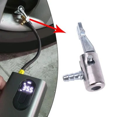 Conector de válvula adaptador de manguera de inflador de mandril de neumático de aire de 6 mm 1 pieza para automóvil bicicleta Foto 1 de 4