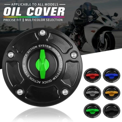 Cubierta de tapa de tanque de combustible de gasolina CNC sin llave para Suzuki SV1000 SV650 2003-2015 GSX250R Foto 1 de 4