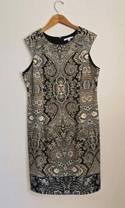 Stunning Womens Studio One Sleeveless Dress Sheath Size 16 Boho Floral - Picture 1 of 7