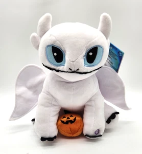 Halloween How To Train Your Dragon Light Fury Animated Pumpkin Musical Plush Vid - Picture 1 of 12