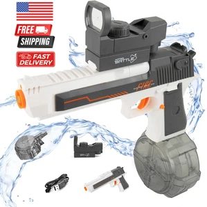 Electric Squirt Gun Toy for Kids Age 3-8, Automatic Water Boys... - Picture 1 of 6