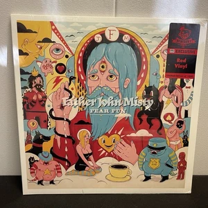 Father John Misty - Fear Fun exclusive Red Vinyl NEW Sealed (M-21) - Picture 1 of 2