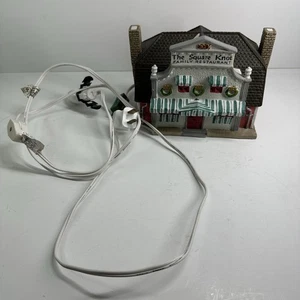 Lemax 1994 The Square Knot Family Restaurant Porcelain Lighted Christmas Village - Picture 1 of 8