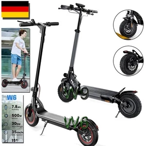 iScooter W9/W6 Elektroroller 1000W 48V13Ah E-Scooter 10" Offroad Tire 45km/h APP - Bild 1 von 16
