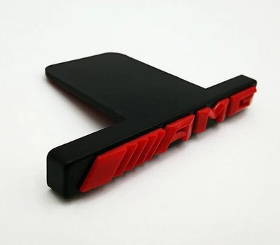 1X AMG Emblem GT PanAmericana Front Red Badge Mercedes Benz C43 E43 GL63 Foto 1 de 4