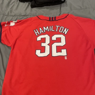 Josh Hamilton Kids Addidas Xl Baseball Jersey - Image 1 of 3
