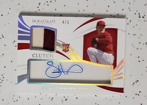 2021 Panini Immaculate Collection - Clearly Clutch RPA Spencer Howard #CCR-SP /5 - Photo 1 sur 2