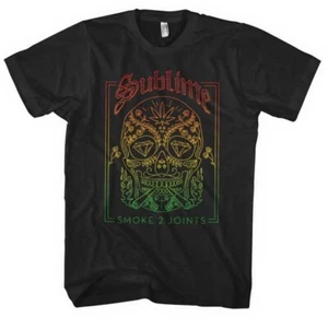 Sublime Smoke 2 Joints M, L, XL, 2XL Black T-Shirt - Picture 1 of 1