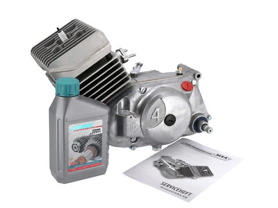 Motor 50ccm, 4-Gang, 60km/h Gehäuse Natur - Simson S51, KR51/2 Schwalbe, SR50 - Bild 1 von 4