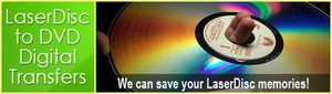 Transfert / conversion / copie laser sur DVD ou MP4 - Photo 1 sur 1
