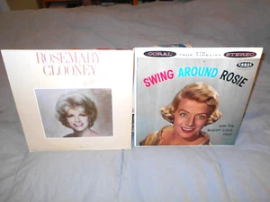 Rosemary Clooney With Love Swing Around With Rosie the Buddy Cole Trio 2 Lps Lot - Picture 1 of 2