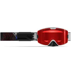 509 KINGPIN IGNITE Heated Snowmobile Snow Goggles - RACING RED - New - Picture 1 of 2