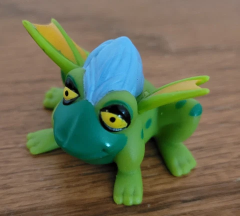 Neopets 2004 Mortog Frog from Legends of Neopia Illusen Set, Thinkway Toys Cover