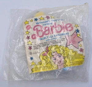 NEW VINTAGE 1990 McDonald's Happy Meal Toy Doll Figure Ice Capades Barbie #7 - Picture 1 of 6