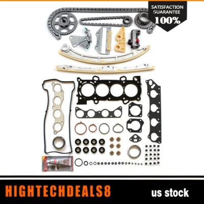 For 2007-2009 Honda CR-V Head gasket set Timing Chain Kit 2.4L GAS DOHC - Image 1 of 4