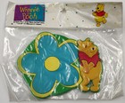 coaster sottobicchiere WINNIE THE POOH gomma Disney new sealed Kiddyland