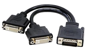 Dms59 To Dvi Splitter Cable Connector For Dual Monitor Setups Or As A Dvi Adapte - Picture 1 of 12