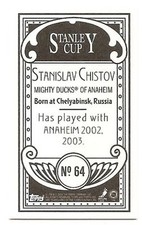 03/04 TOPPS C55 MINIS STANLEY CUP BACK Hockey (#1-155) U-Pick from List