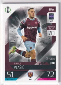 Topps Match Attax Champions League 22/23 Nº 60 Nikola Vlasic - Imagen 1 de 1