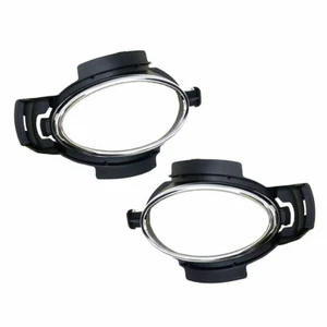 FIT LEXUS ES350 2007 2008 2009 FOG LIGHT BEZEL BUMPER BRACKETS LAMP TRIM PAIR - Picture 1 of 6