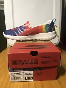 Zapatillas sin cordones Skechers para mujer Go Walk Joy-Fun Energy 6,5 ~teñidas ~9633 - Imagen 1 de 11