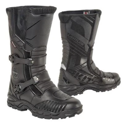 AKITO LATITUDE ADVENTURE OFF ROAD ENDURANCE WATERPROOF MOTORCYCLE BOOTS ALL SIZE