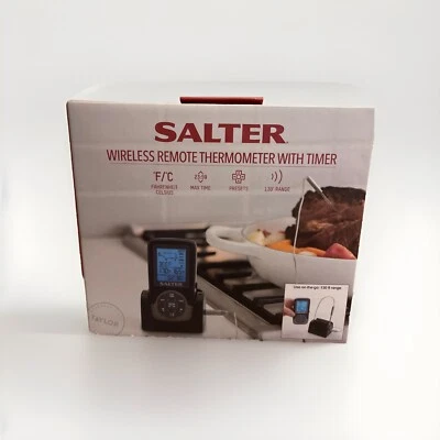 *Especial Black Friday* NUEVO SALTER Termómetro Remoto Inalámbrico con Temporizador  Foto 1 de 4