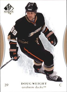 2007-08 SP Authentic Hockey #95 Doug Weight