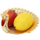 Snack Peacock Plate Metal Dried Fruit Dish Inventive Decorations Ornaments Au