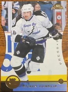 1996-97 Leaf Press Proofs Roman Hamrlik #118 Tampa Bay Lightning #’d /1500 - Picture 1 of 2