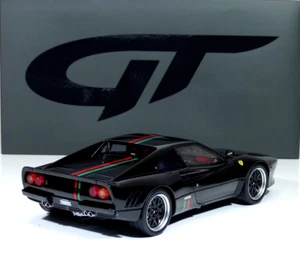 Ferrari 288 GTO V8 Year 1984 Black / Red Green Stripe 1:18 GT876 GT-SPIRIT - Picture 1 of 10