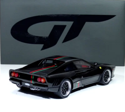 Ferrari 288 GTO V8 Anno 1984 Nero/Rosso Verde Striscia 1:18 GT876 i-Spirit - Immagine 1 di 4