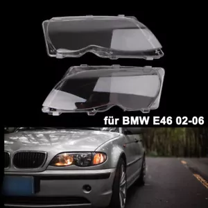 Halogen Xenon Scheinwerferglas Scheinwerfer Set für BMW E46 02-06 Limo Touring - Bild 1 von 12