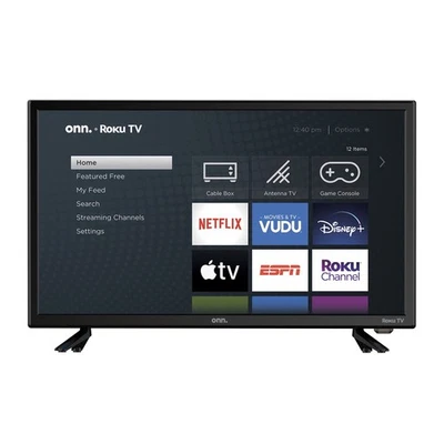 Onn 24" Class HD (720P) Roku Smart LED TV (100012590) - Image 1 of 4