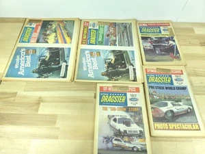 National Dragster 1983 NHRA Drag Racing Lot Of 5 Newspaper - Bild 1 von 11