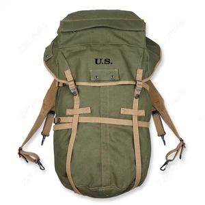 Mochila táctica réplica EE. UU. M1943 bolsa de montaña paquete de combate al aire libre accesorios  - Imagen 1 de 14