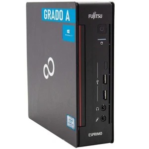 Bureau Fujitsu Esprimo Mini I5 Q558 RAM 16gb SSD 480gb PC Handy Recondition - Photo 1/4