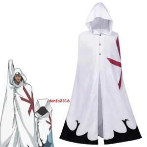 Anime BLEACH: Thousand-Year Blood War Stern Ritter Hooded Cloak Cosplay Costumes - Picture 1 of 19