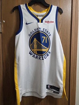 Camiseta para hombre Golden State Warriors Dennis Schroder edición Swingman Association Foto 1 de 4