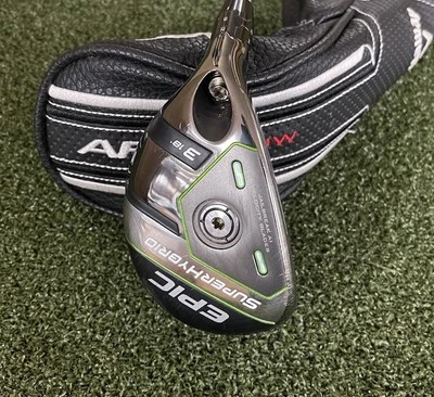 Callaway Epic Super Hybrid 3H 18 Mens LH - Aerotech Steelfiber fc75hy F4 Stiff - Image 1 of 4