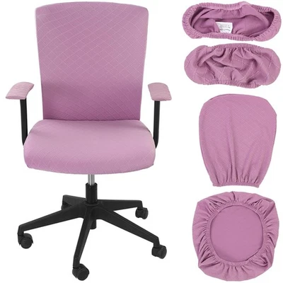 Juego de 4 fundas para sillas de oficina para computadora silla elástica protectora universal... Foto 1 de 4