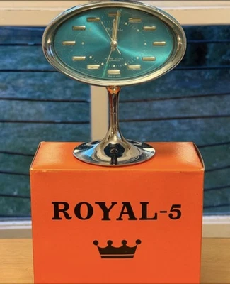 1970s Royal - 5 Alarm Clock Within Original Box New Old Stock - Image 1 of 4